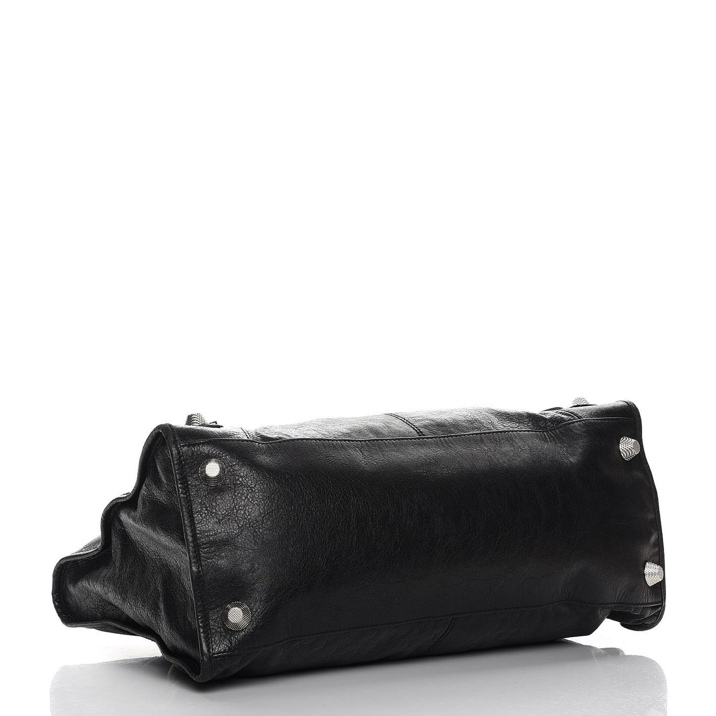 Agneau Giant 21 Silver Hardware Work Black