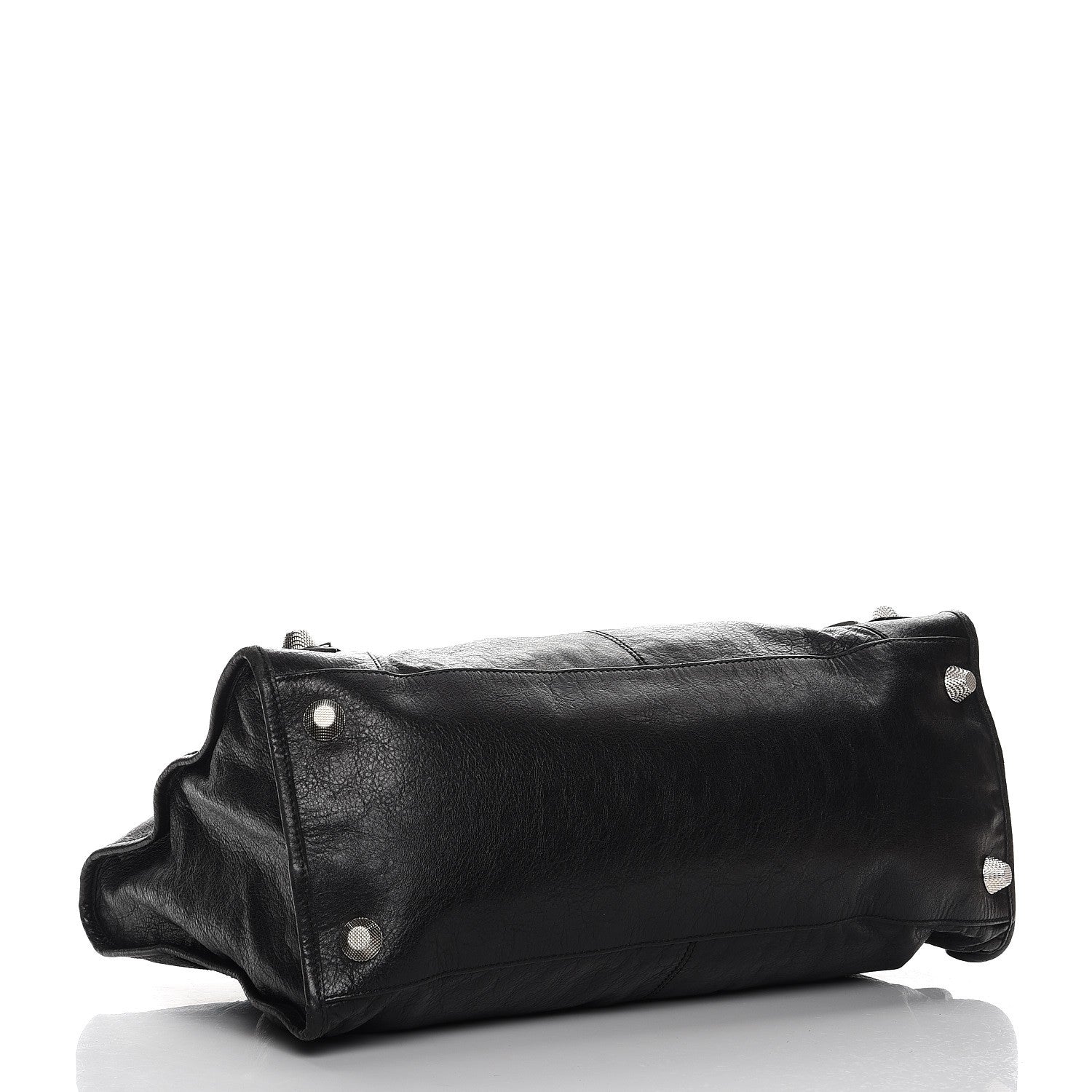 Balenciaga Agneau Giant 21 Silver Hardware Work Black 4 of 15