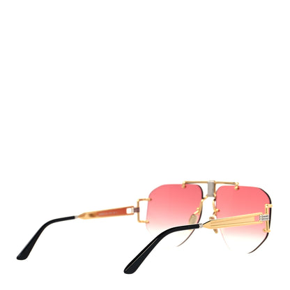 Celine Aviator Sunglasses CL 40039U/32S Gold Pink 4 of 7