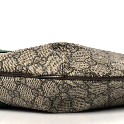Gucci GG Supreme Monogram Web Small Ophidia Half Moon Hobo Brown 11 of 11