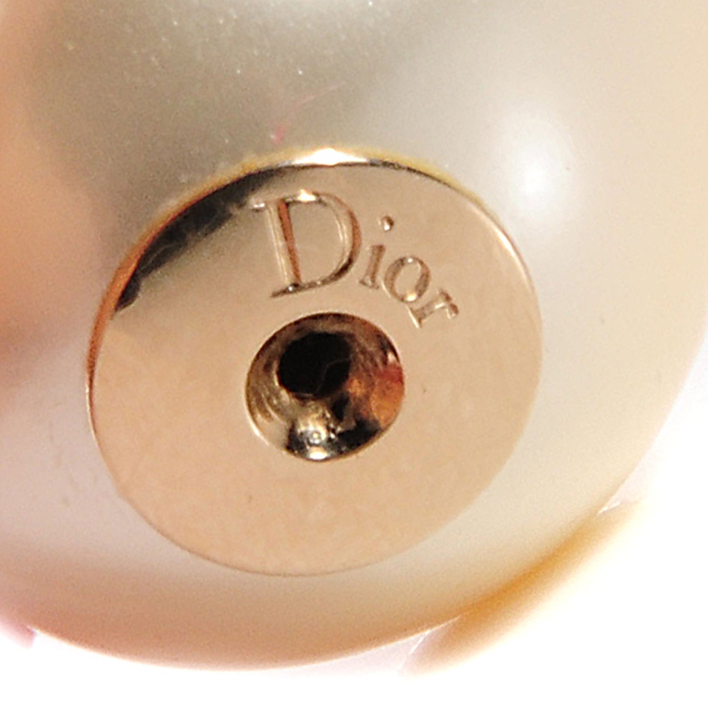 Mise En Dior Tribal Earrings Cream