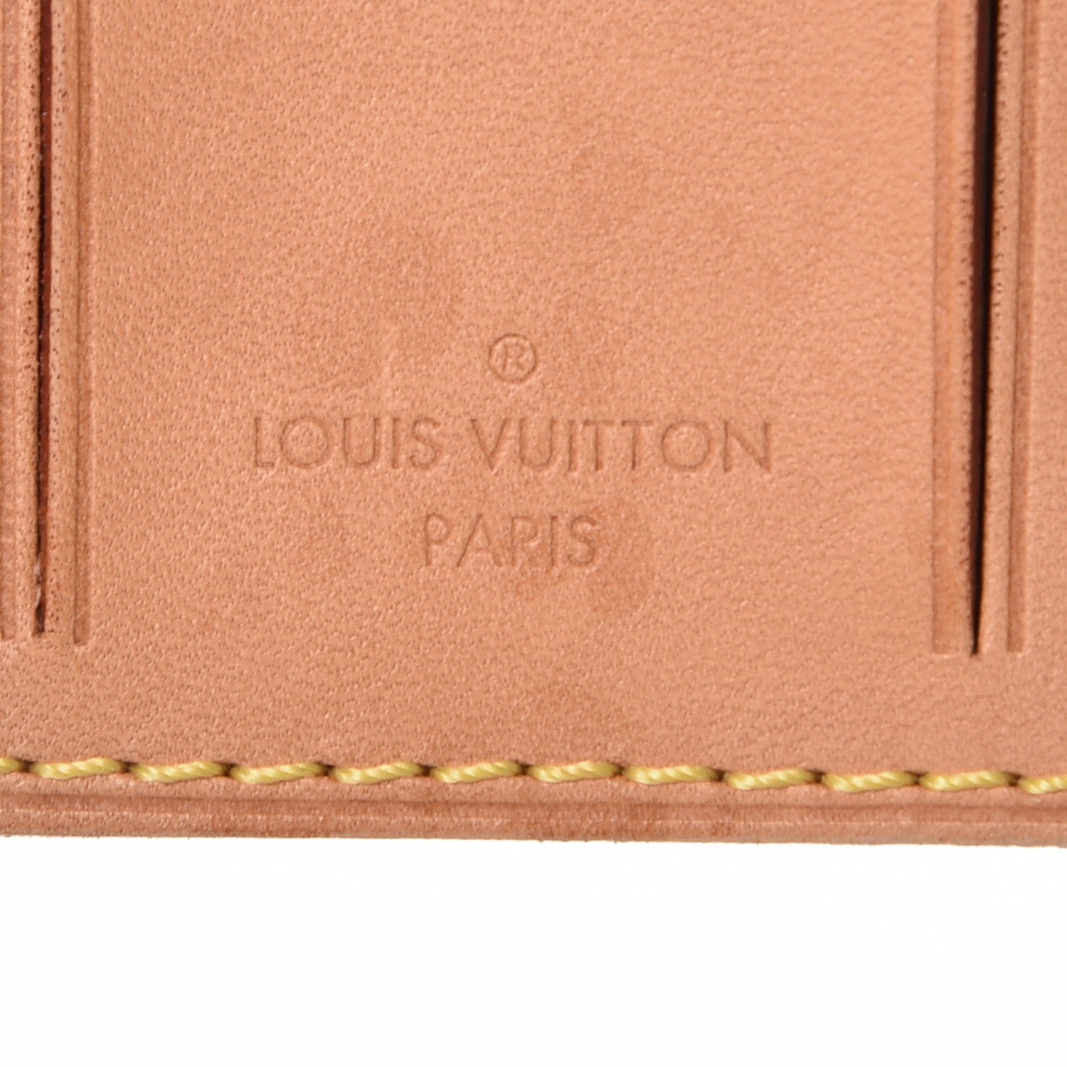 Louis Vuitton Vachetta Luggage Tag 3 of 5