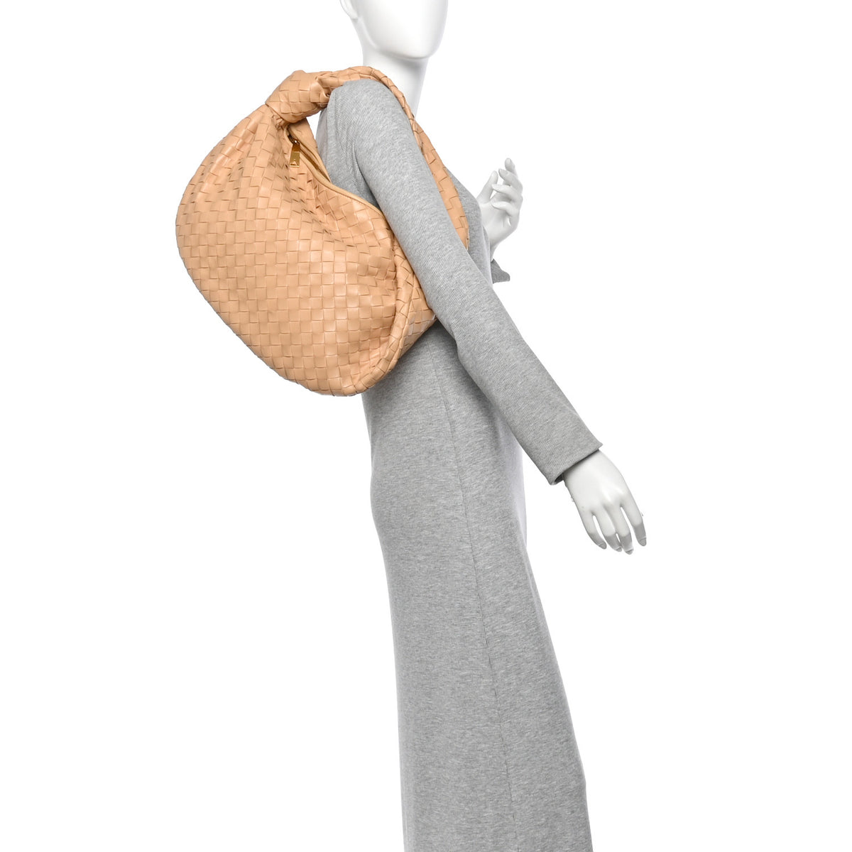 Bottega Veneta Nappa Intrecciato Small Jodie Hobo Almond 2 of 11