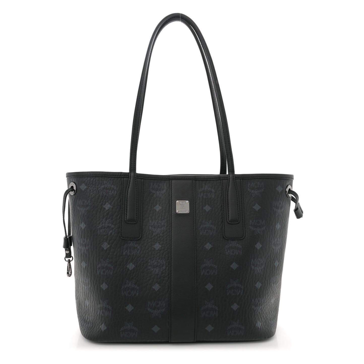 Visetos Small Liz Reversible Shopper Tote Black