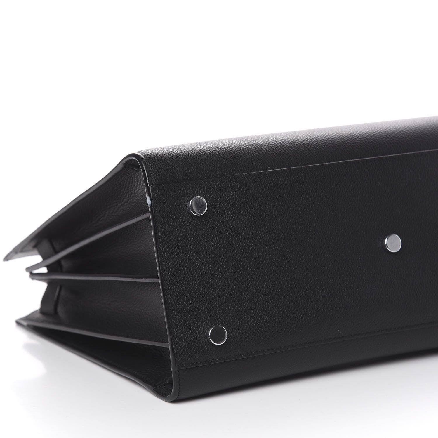 Saint Laurent Grained Calfskin Small Sac De Jour Black 7 of 8
