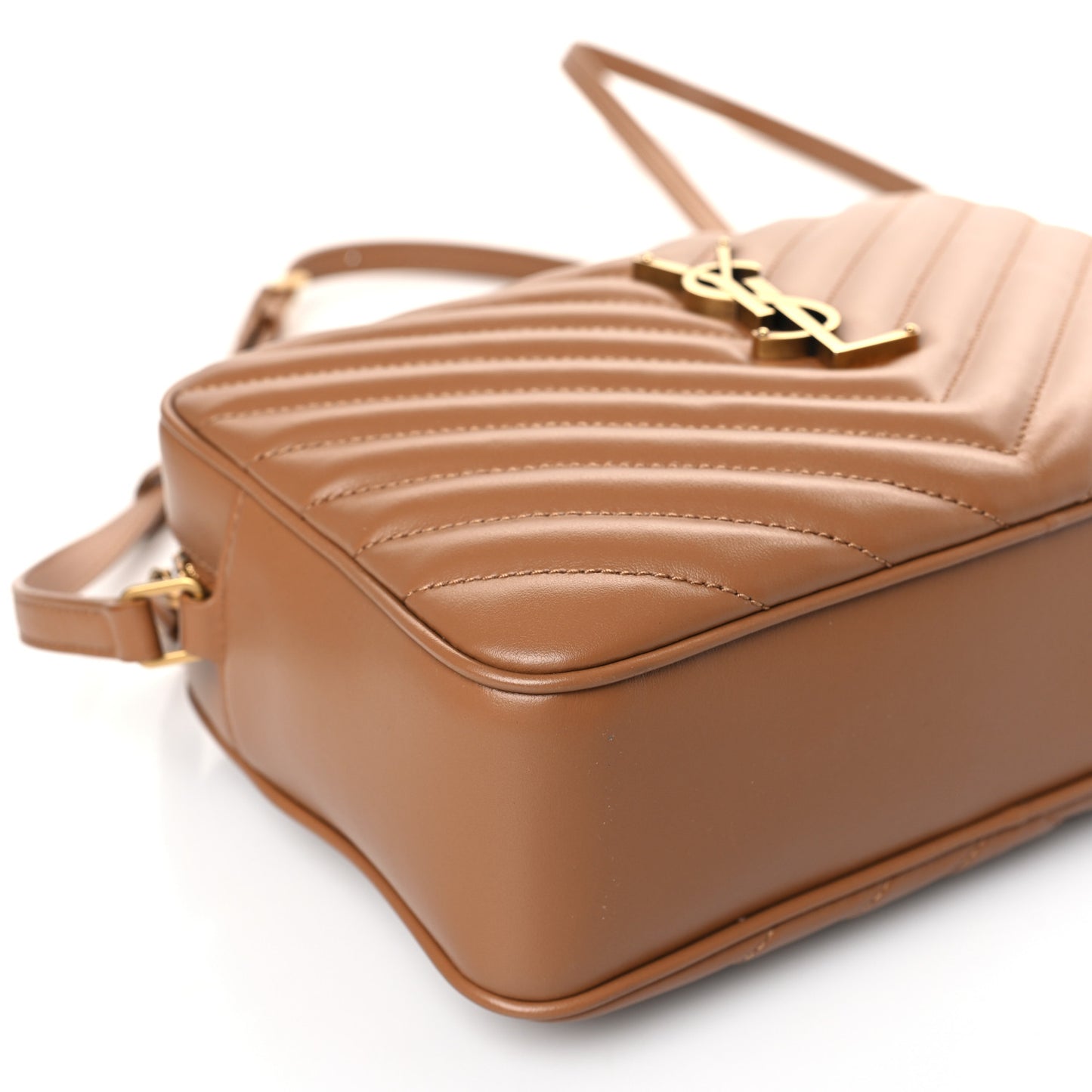 Calfskin Matelasse Monogram Lou Camera Bag Cinnamon