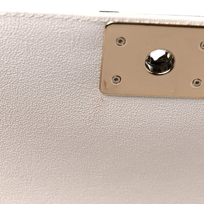 Chanel Caviar Quilted Medium Boy Flap Ivory 11 of 12