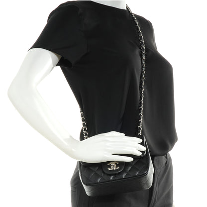 Chanel Caviar Quilted Mini Square Flap Black 2 of 8