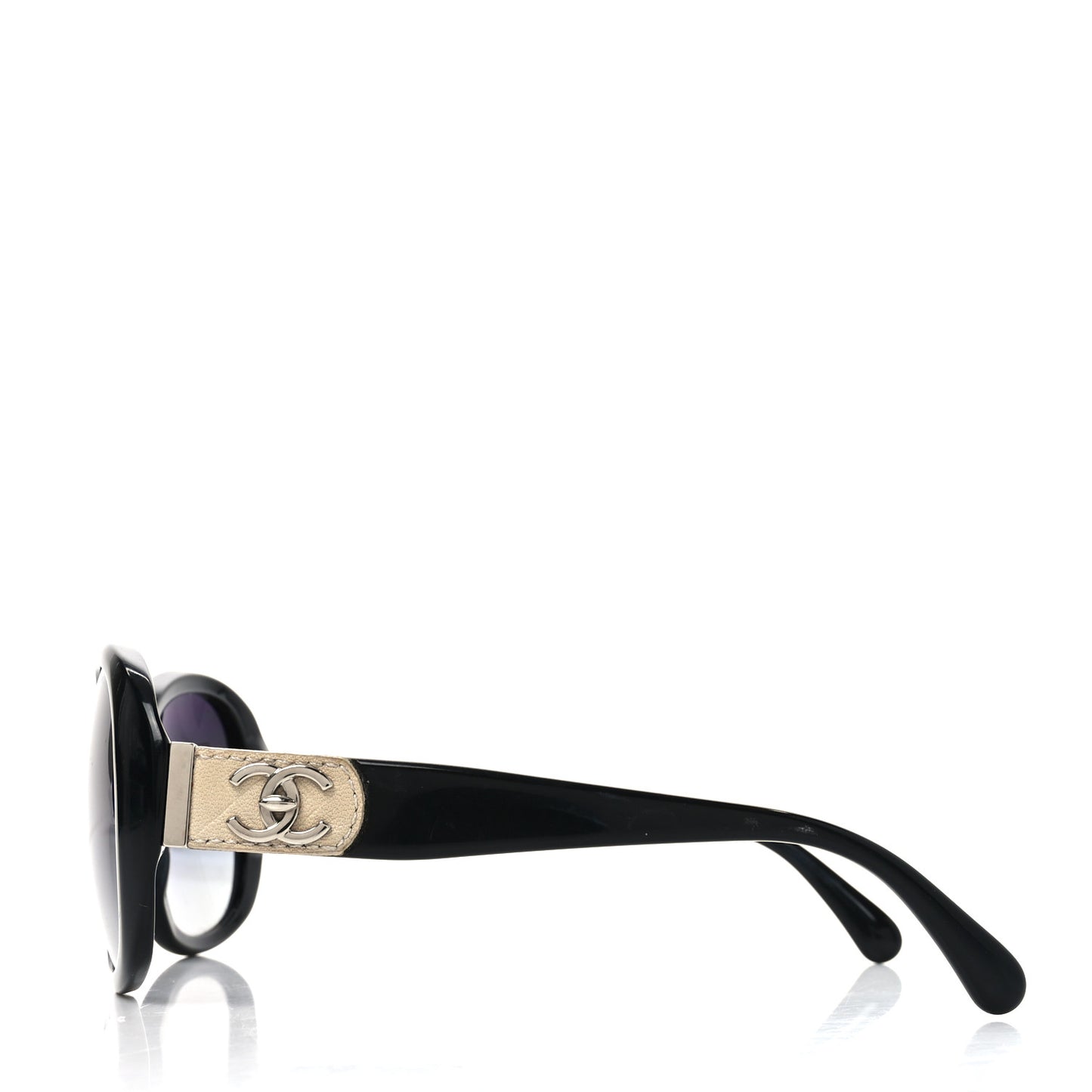 Acetate CC Turnlock Sunglasses 5235-Q Black Beige