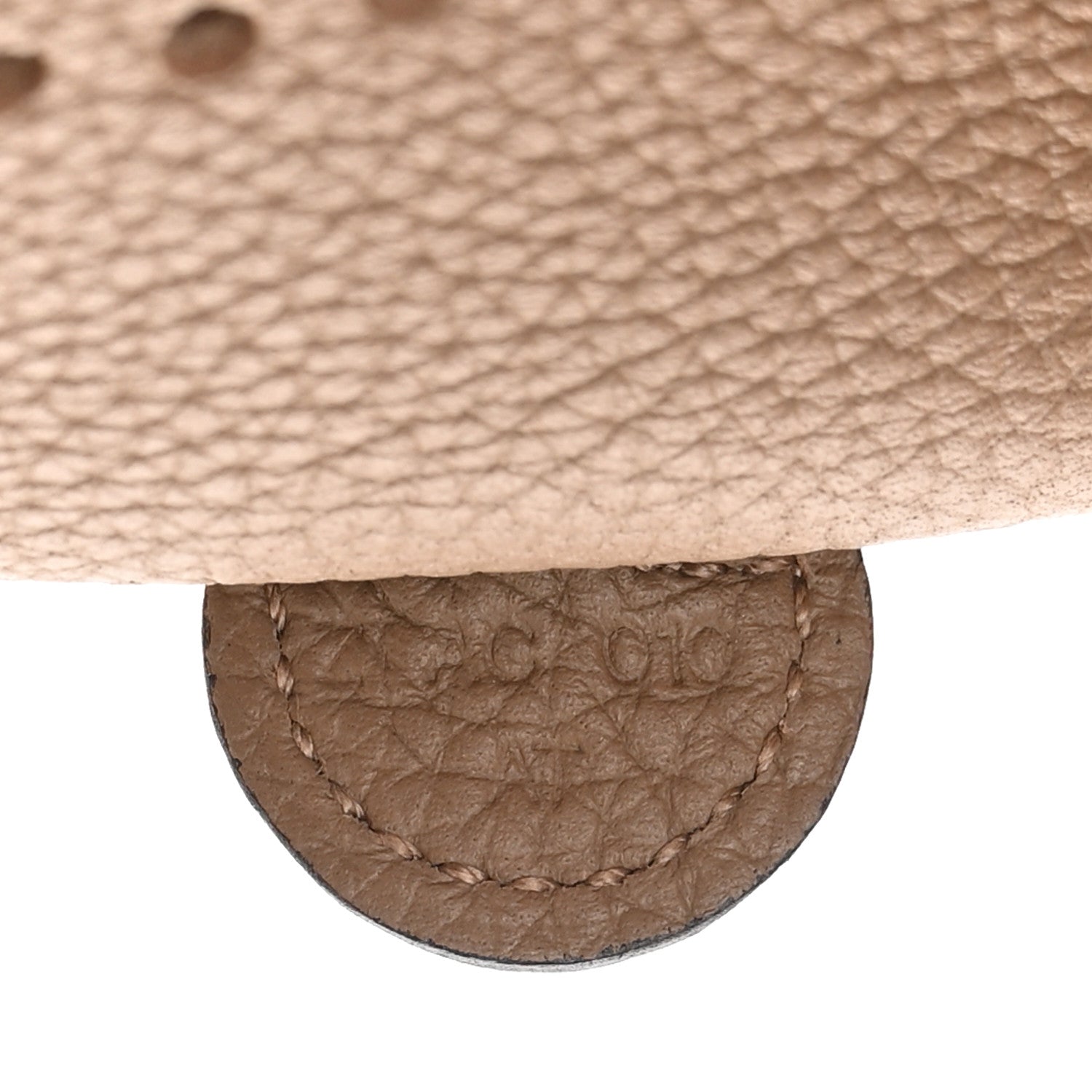 Hermes Taurillon Clemence Amazone Evelyne TPM Beige De Weimar Gris Etain 7 of 14