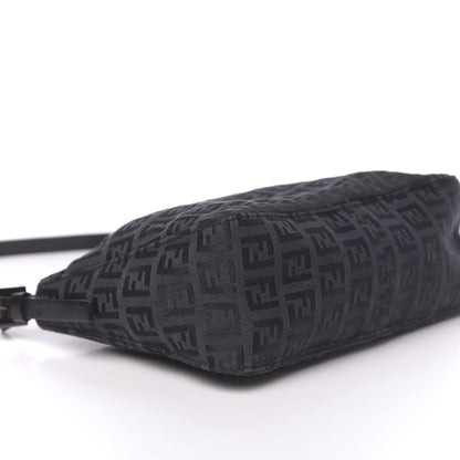 Fendi Zucchino Pochette Black 8 of 10