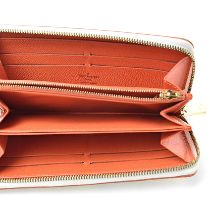 Louis Vuitton Monogram Multicolor Zippy Wallet White Orange 5 of 13