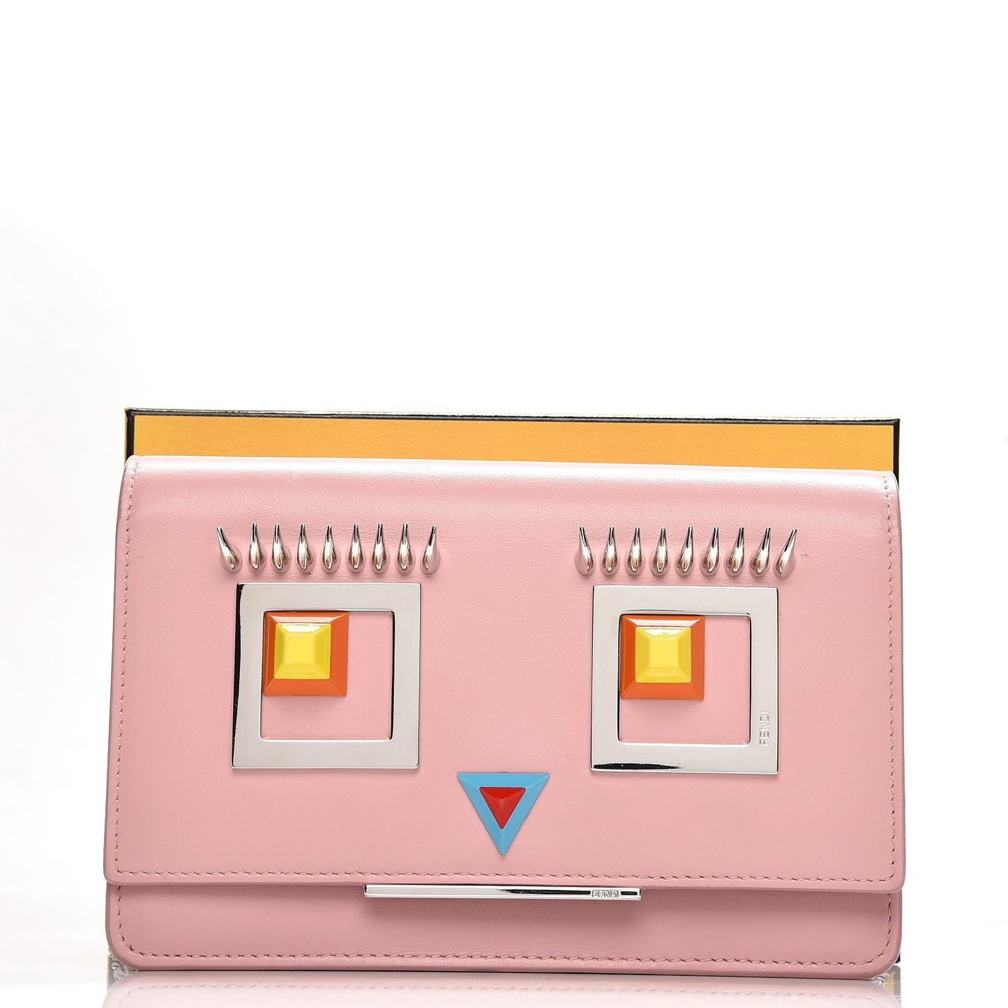 Vitello Century Hypnoteyes Tube Wallet On Chain Bubblegum