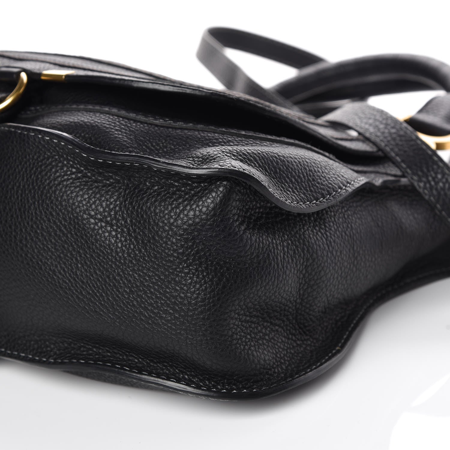 Chloe Calfskin Medium Marcie Satchel Black 6 of 9
