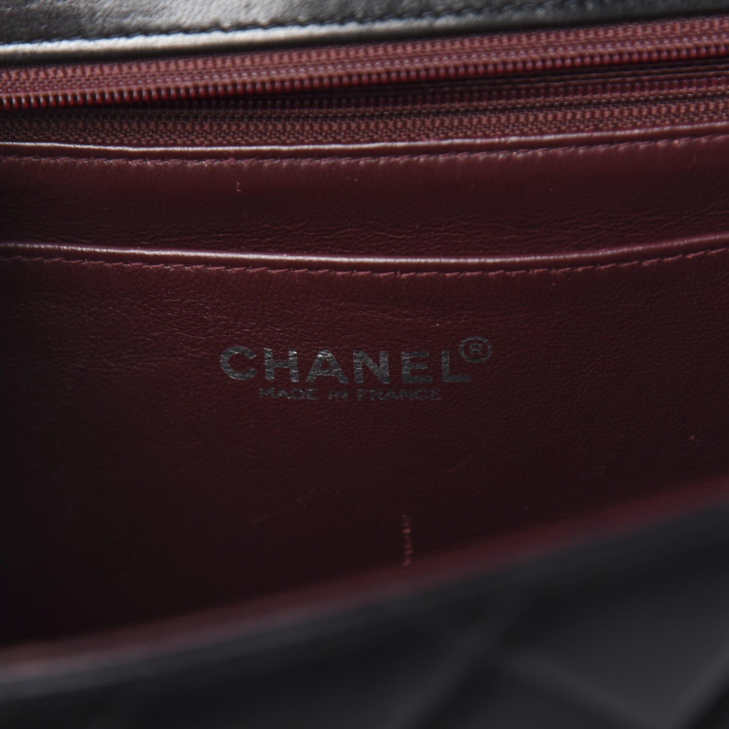Chanel Lambskin Quilted Jumbo Single Flap Black 6 of 10