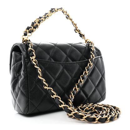 Chanel Caviar Quilted Mini Flap Black 3 of 11