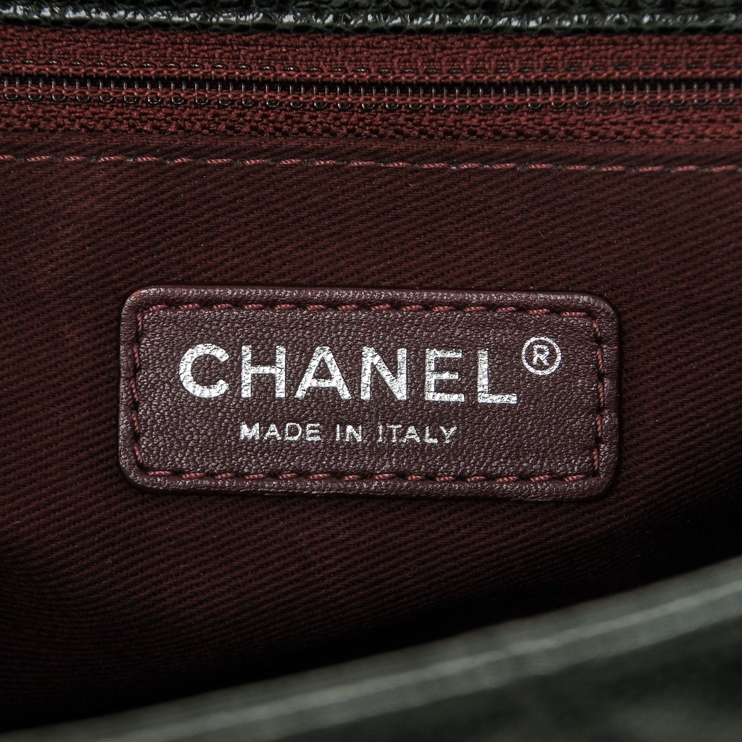 Chanel Crumpled Grained Calfskin Jumbo CC Crave Flap Black 6 of 7