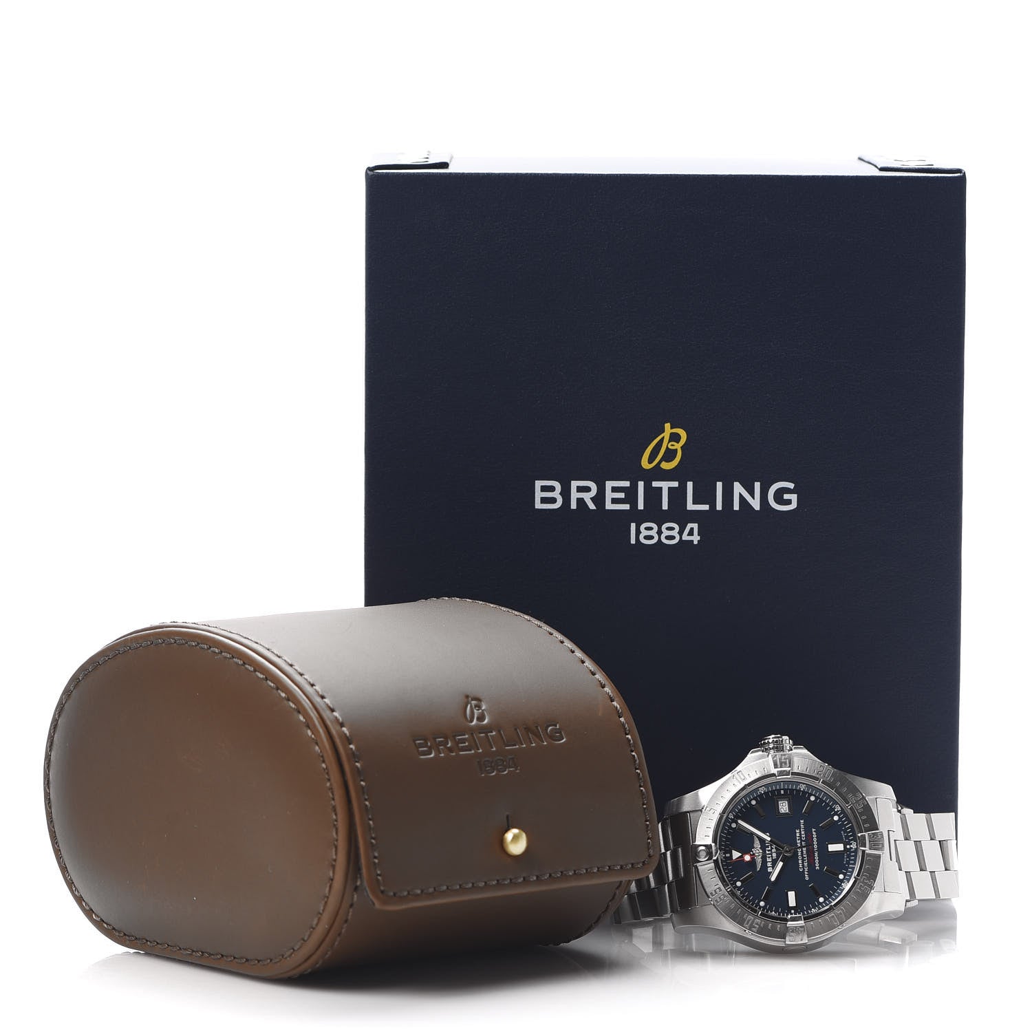 Breitling Stainless Steel 45mm Avenger Seawolf Automatic Watch Blue A1733010 7 of 7