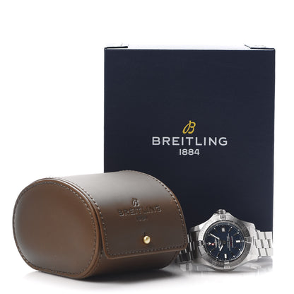 Breitling Stainless Steel 45mm Avenger Seawolf Automatic Watch Blue A1733010 7 of 7
