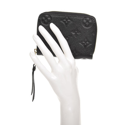 Louis Vuitton Empreinte Zippy Coin Purse Black 2 of 7