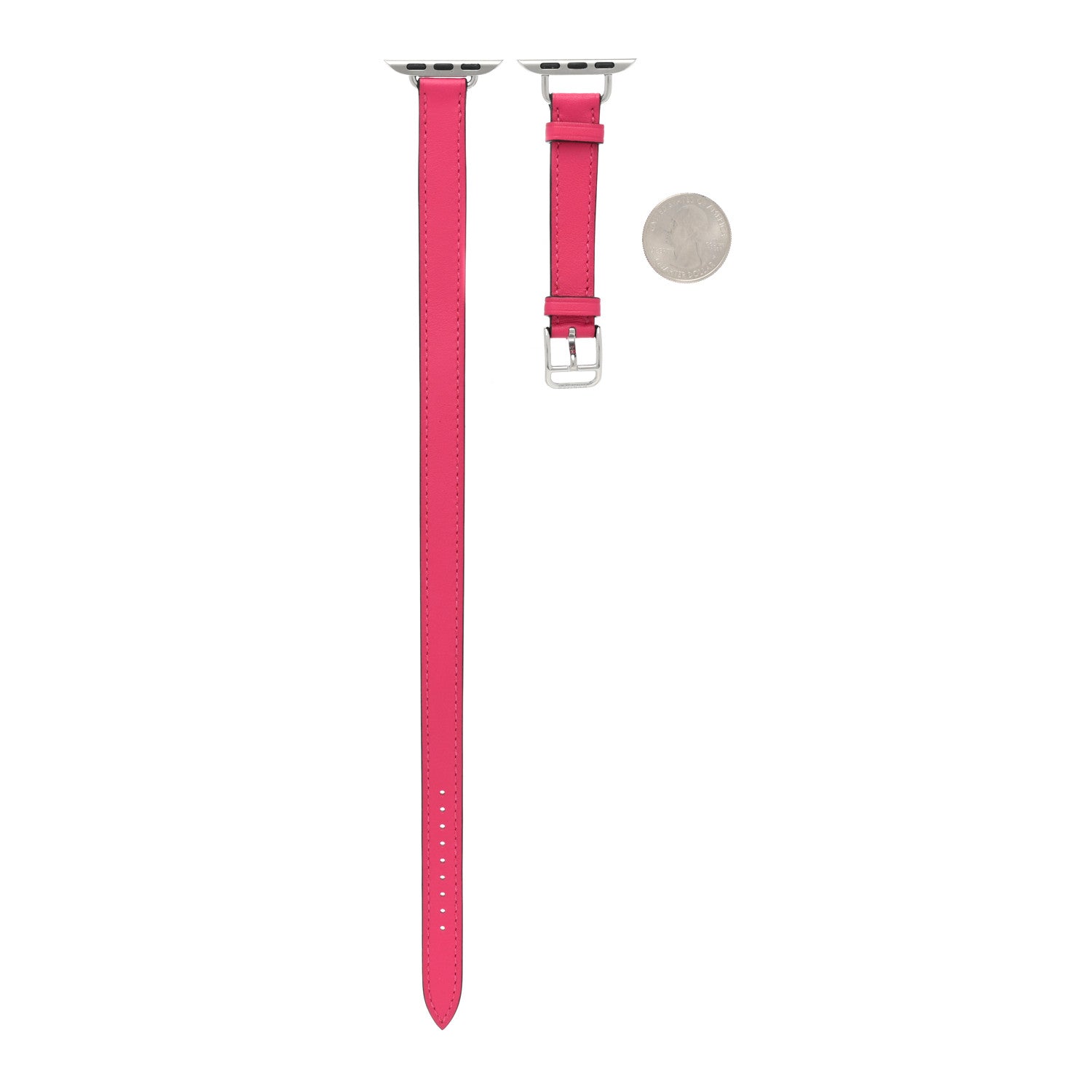 Hermes Swift 41mm Apple Watch Double Tour Band Rose Mexico 1 of 4