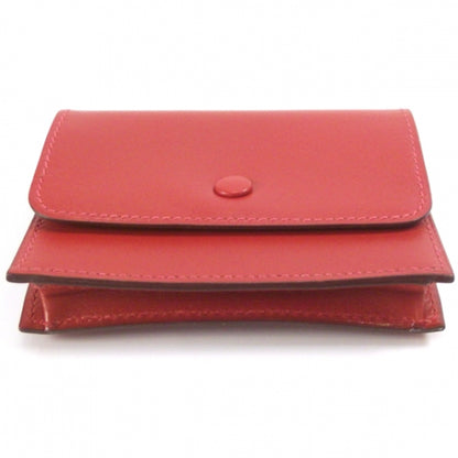 Hermes Sakura Card Holder Red 4 of 7