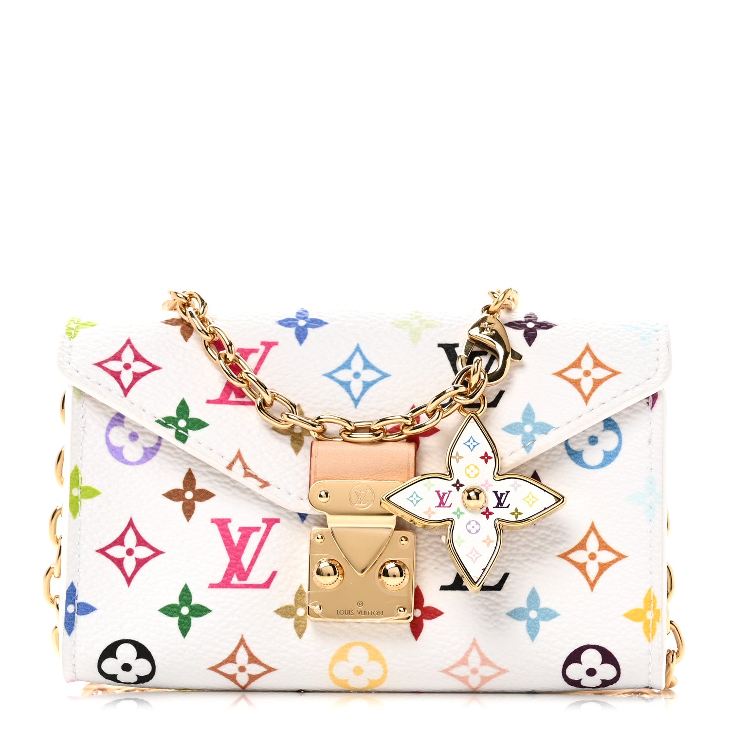 Louis Vuitton LV X TM Monogram Multicolor Pouch Metis Belt White 1 of 10