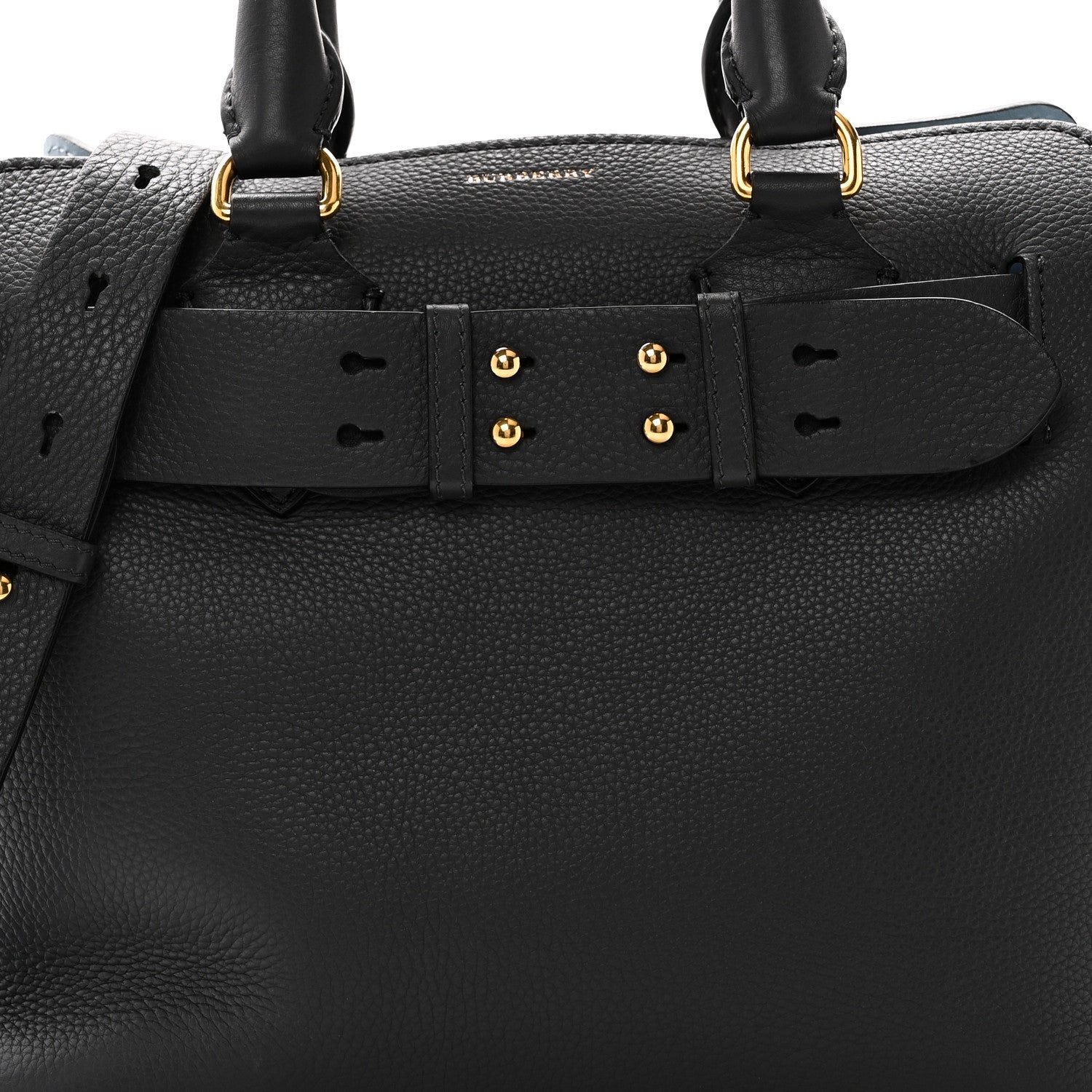 Burberry Marais Calfskin Small Belt Bag Charcoal Grey 7 of 9