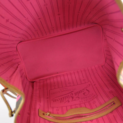 Louis Vuitton Monogram Roses Neverfull MM 5 of 7