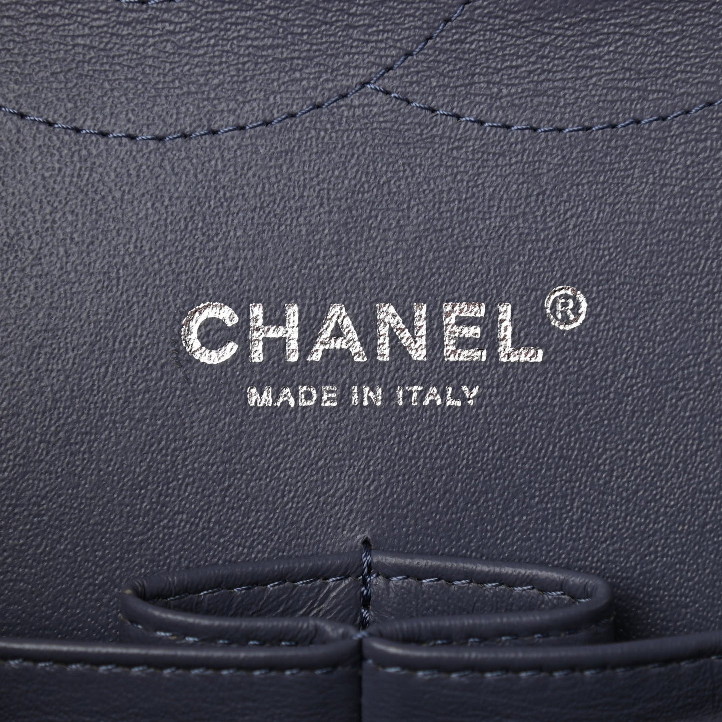 Lambskin Quilted Jumbo Double Flap Light Purple