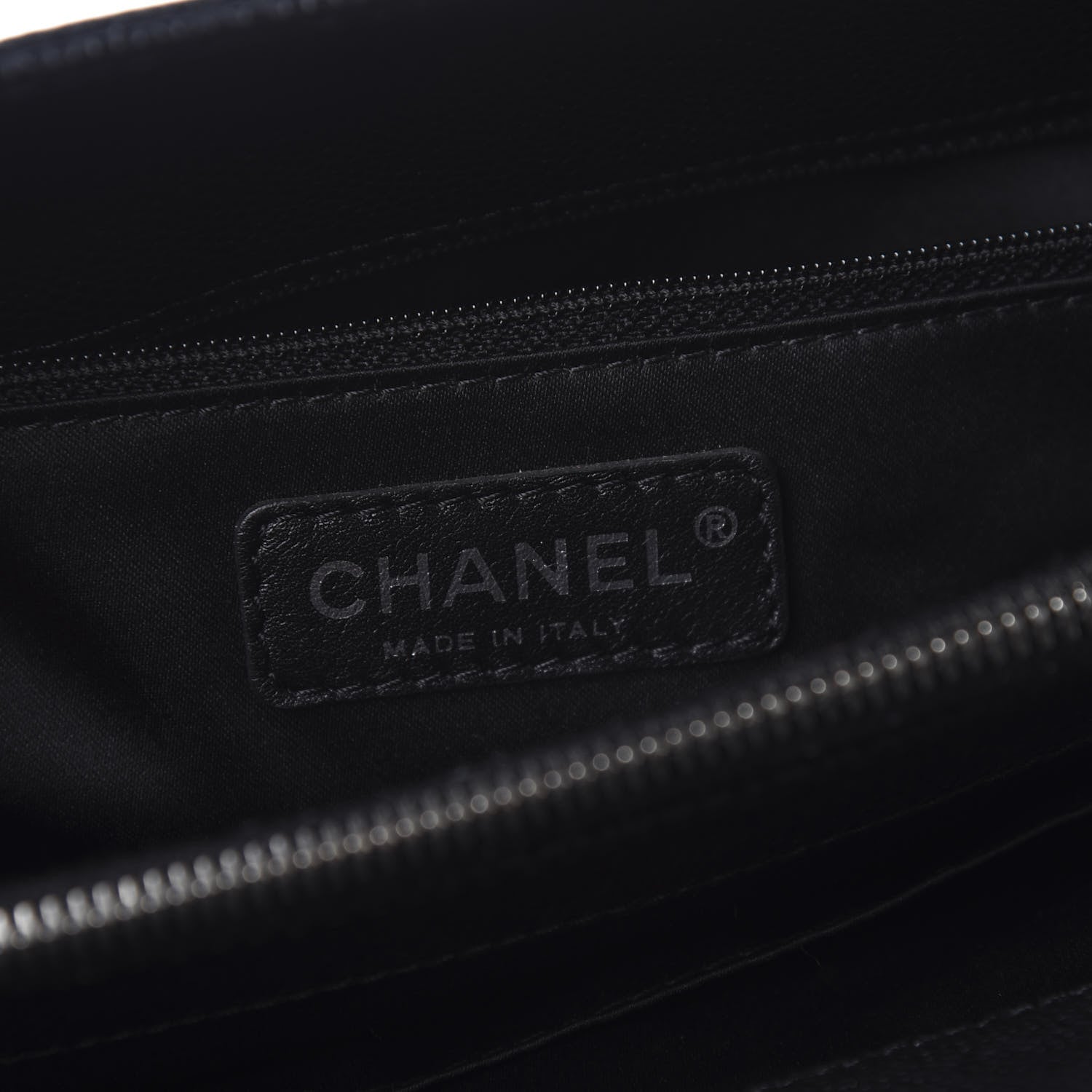 Chanel Caviar Quilted Grand Shopping Tote GST Black 5 of 9