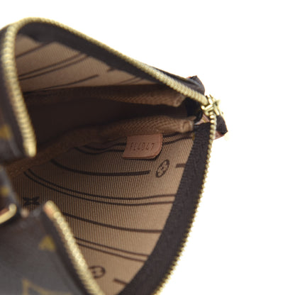 Louis Vuitton Monogram Complice Trunks and Bags Mini Pochette Accessories Beige 10 of 18