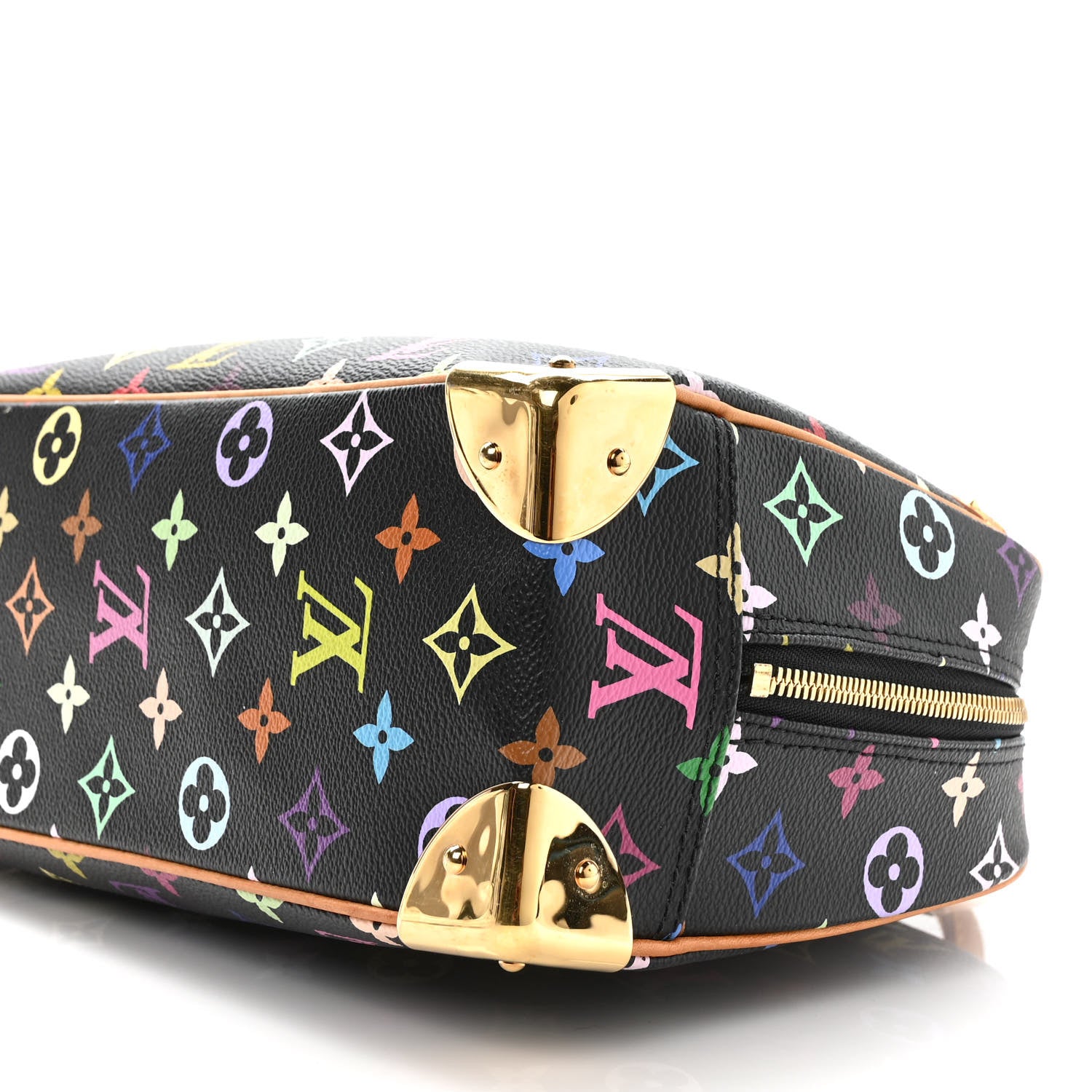 Louis Vuitton Monogram Multicolor Trouville Black 8 of 8