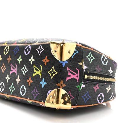 Louis Vuitton Monogram Multicolor Trouville Black 8 of 8