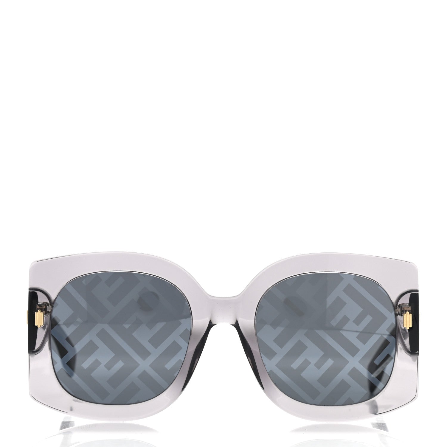 Fendi Acetate FF Sunglasses FF 0436/G/S Grey 2 of 7