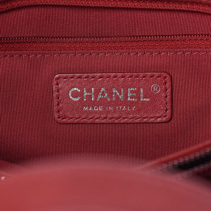Chanel Caviar Quilted Large Casual Pocket Tote Red 6 of 14