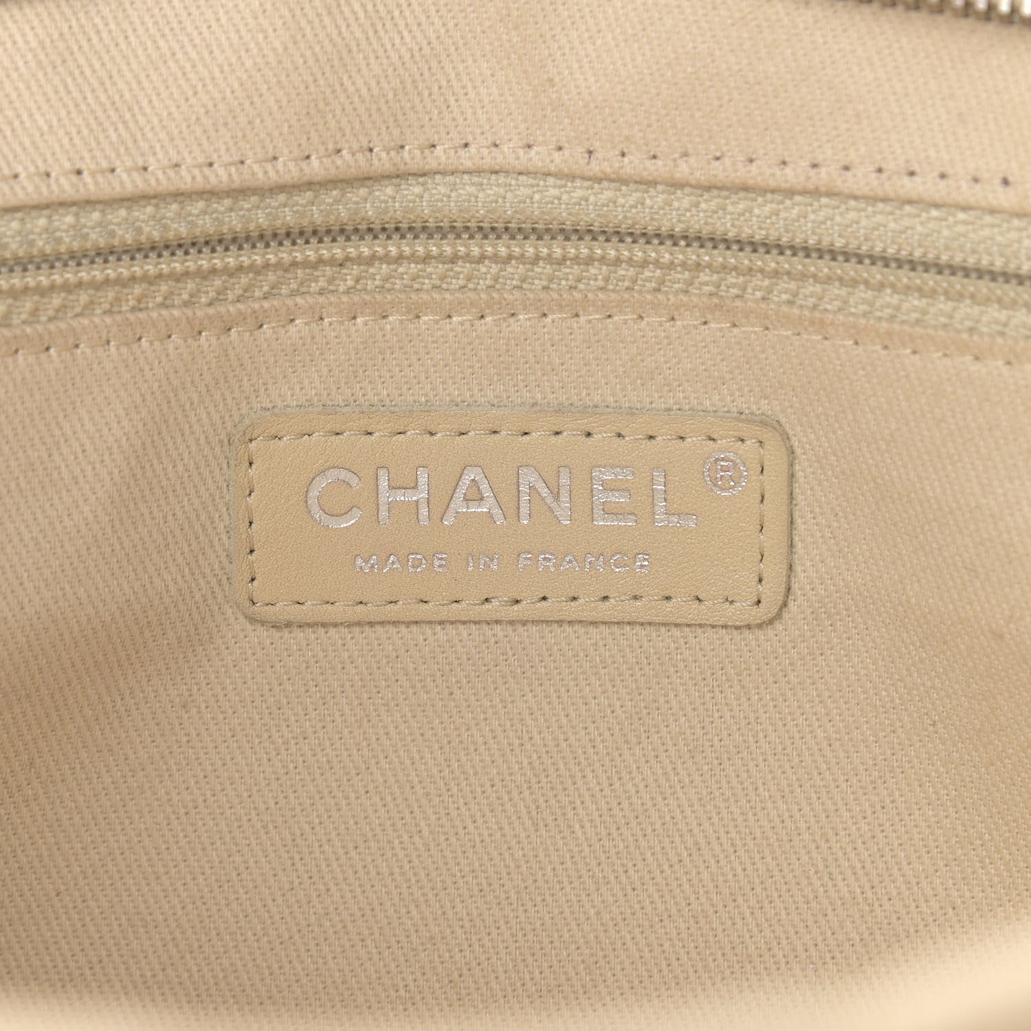 Chanel Caviar Quilted Jumbo Easy Flap Beige 6 of 13