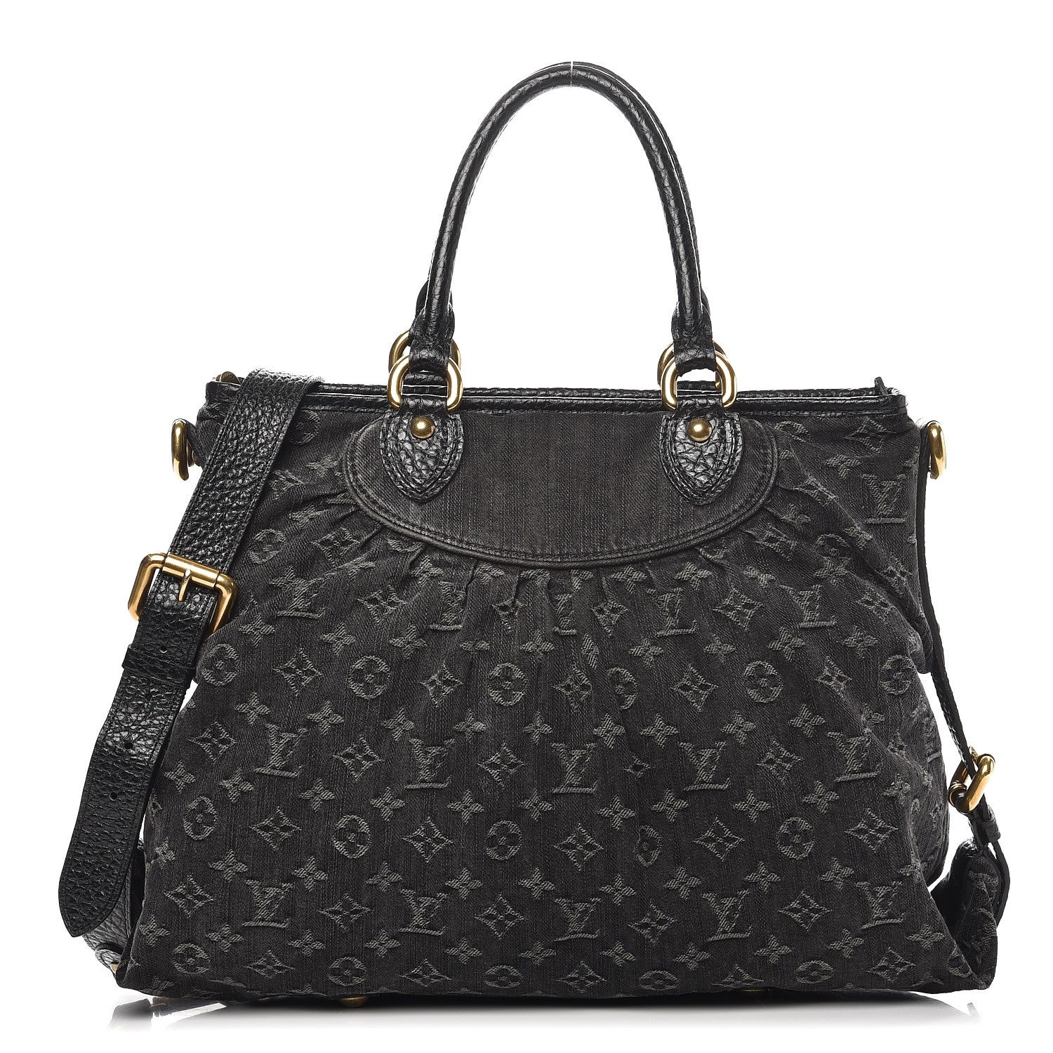 Louis Vuitton Denim Neo Cabby GM Black 1 of 9