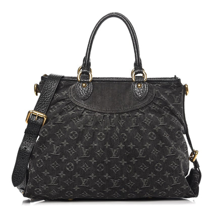 Louis Vuitton Denim Neo Cabby GM Black 1 of 9