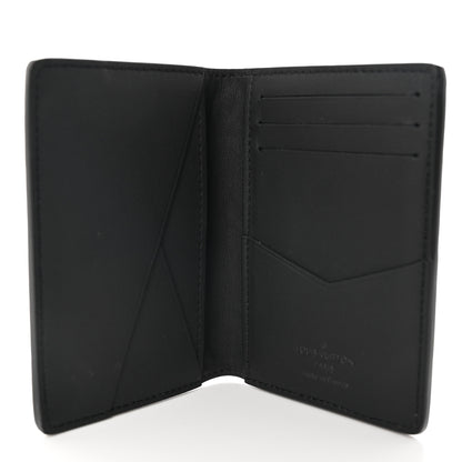 Louis Vuitton Taurillon Monogram Pocket Organizer Black 5 of 8