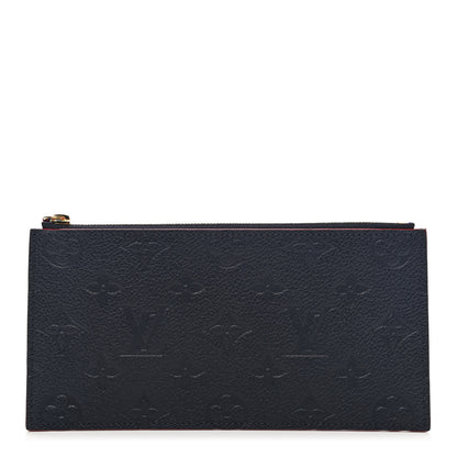 Louis Vuitton Empreinte Felicie Chain Wallet Zippered Insert Marine Rouge 1 of 6