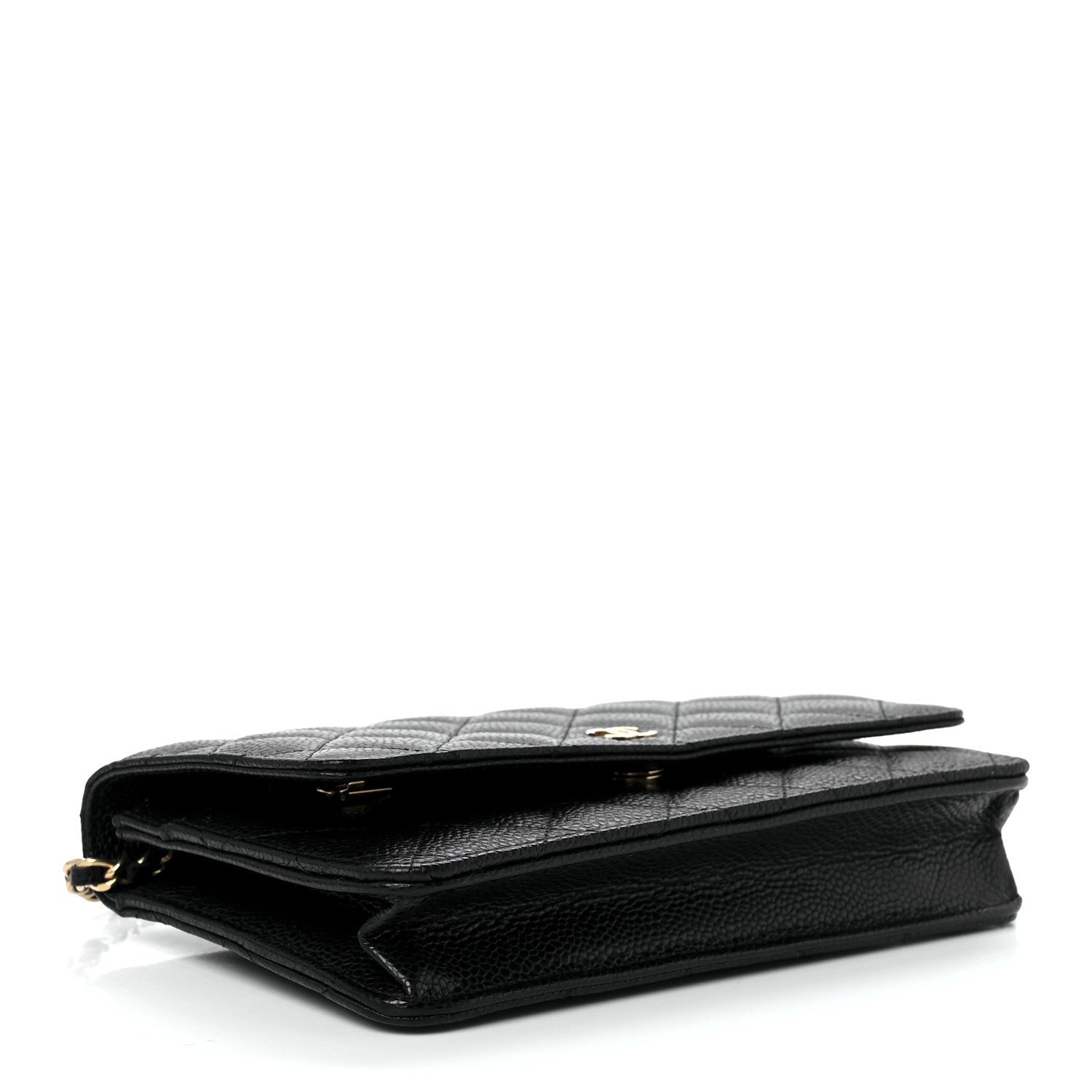 Chanel Caviar Quilted Wallet On Chain WOC Black 5 of 14