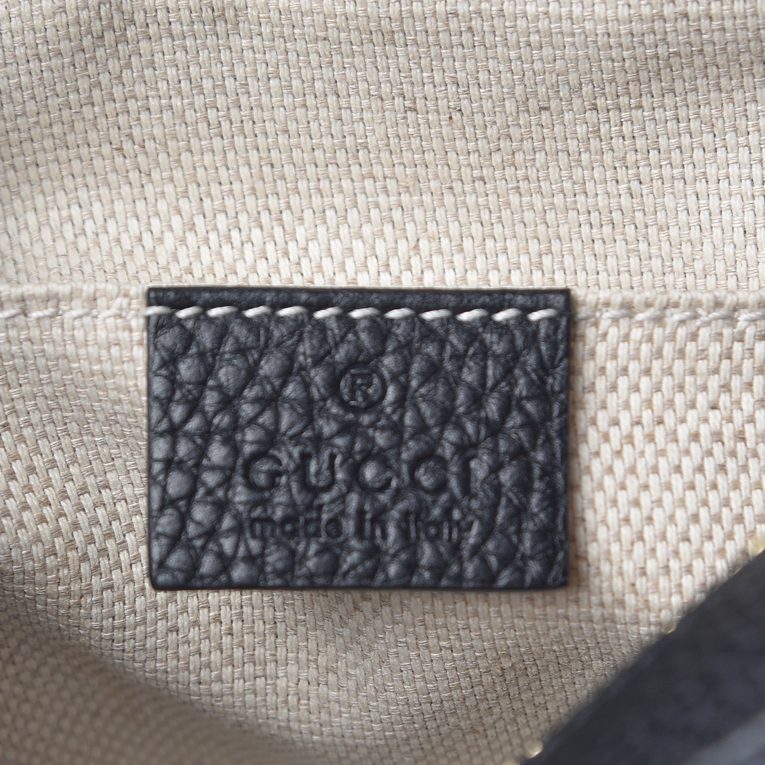 Gucci Pebbled Calfskin Small Soho Disco Bag Black 6 of 11