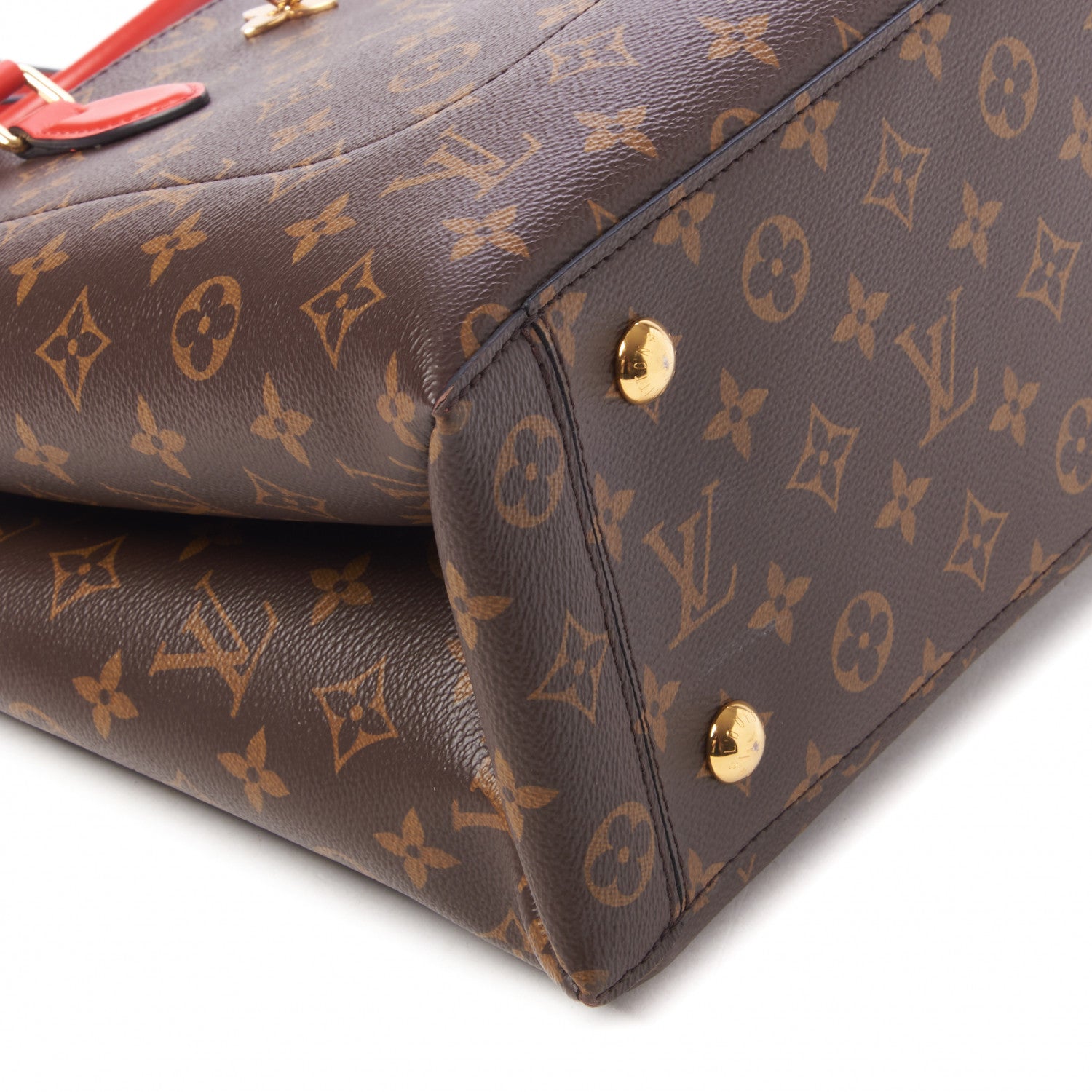 Louis Vuitton Monogram Flower Tote Coquelicot 6 of 9