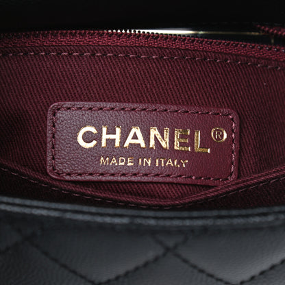 Chanel Caviar Quilted Extra Mini Coco Handle Flap Black 6 of 9