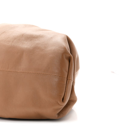 Bottega Veneta Smooth Butter Calf The Pouch Oversized Clutch Teak 10 of 10