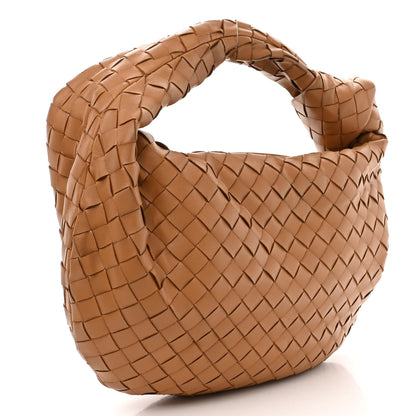 Bottega Veneta Nappa Intrecciato Teen Jodie Hobo Caramel 3 of 10
