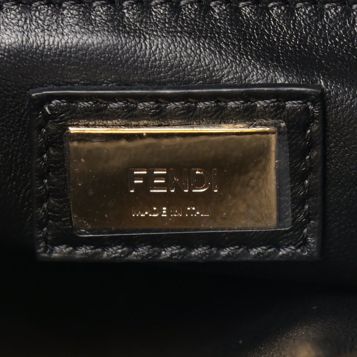 Nappa Monster Eyes Mini Peekaboo Iconic Satchel Black