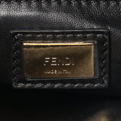 Fendi Nappa Monster Eyes Mini Peekaboo Iconic Satchel Black 8 of 12