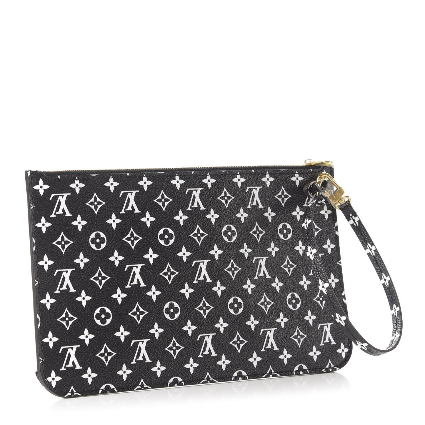 Monogram Giant Jungle Neverfull MM GM Pochette Black